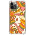 thumbnail image 1 of Retro Flower Case Compatible with iPhone 12 Pro Max,Unique Art Design TPU Shock-proof Full Cover, 1 of 7