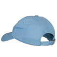 thumbnail image 3 of Rhode Island Common Blue Violet with Map Embroidered Unstructured Washed Cap - Blue OSFM, 3 of 5