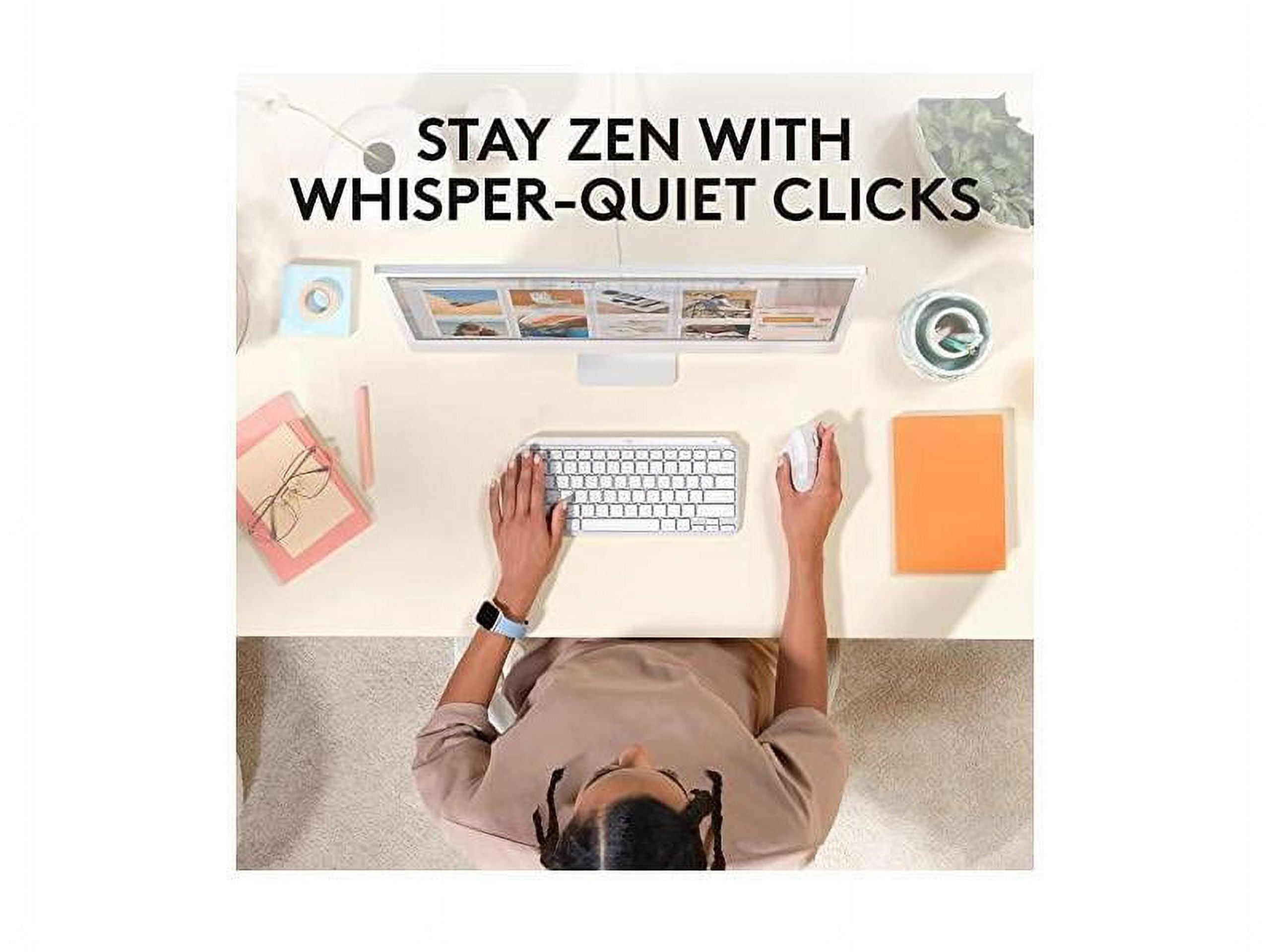 Logitech Lift for Mac Wireless Vertical Ergonomic Mouse, Bluetooth, Quiet Clicks, Silent Smartwheel, 4 Customizable Buttons, Off White
