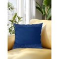 thumbnail image 2 of Outdoor Pillows Waterproof, Polka Dots Bedding Throw Pillows with Insert for Couch Sofa Bed, Modern Speckles Minimalist Vintage Navy Blue 16x16 Inch Pillowcases Decorative Patio Pillow Set of 1, 2 of 8