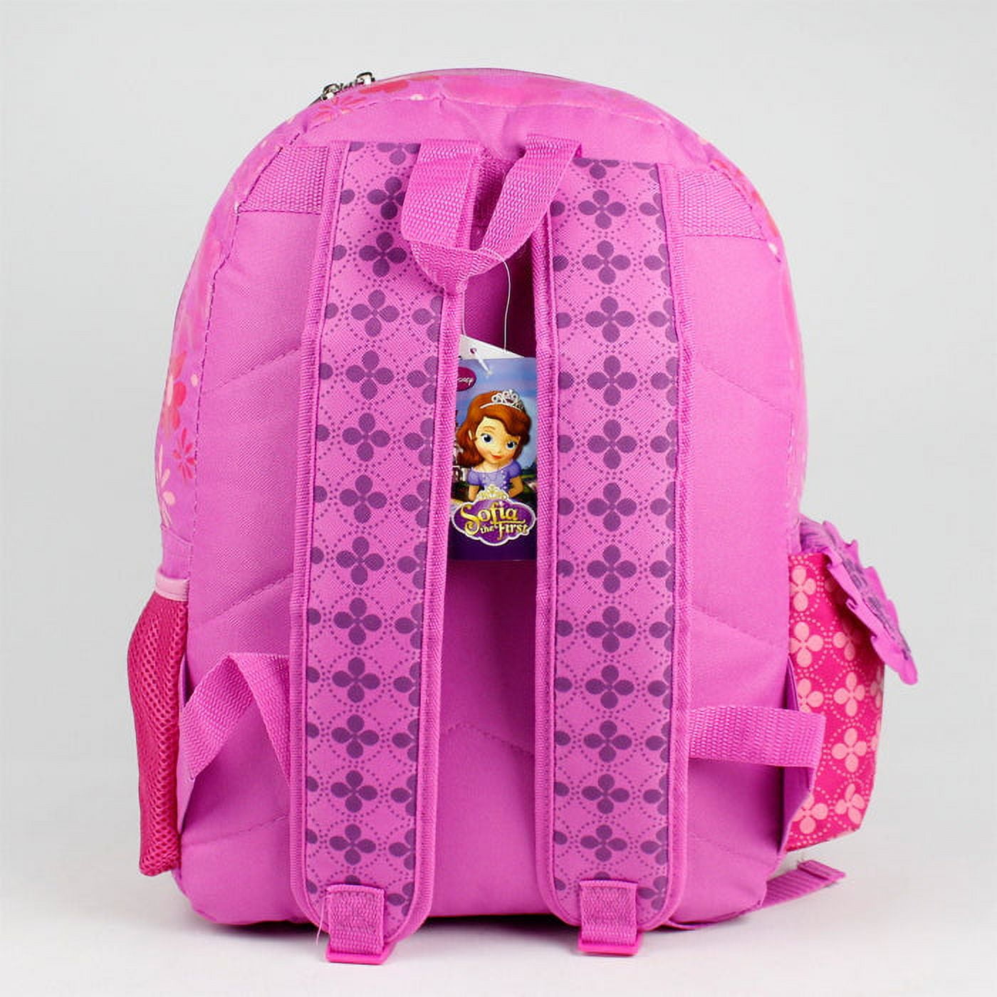 Sofia the First 16" Backpack School Book Bag, New