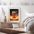 thumbnail image 6 of Diamond Art Kit for Adults, Fiery Cute Dragon Fantasy Scene Diamond Painting for Adults Beginners, DIY Diamond Art Painting Kits, 5D Diamond Painting Crafts for Home Decor 12x16 Frameless, 6 of 7