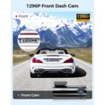 thumbnail image 4 of AZDOME Dash Cam M300 1296P WDR Car DVR 150° FOV WIFI & App Control Dash Camera Recorder Super Capacitor 24H Parking Monitor, 4 of 5