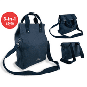 3-in-1 Eco-Friendly Vintage JuteConvertible Backpack Tote Bag