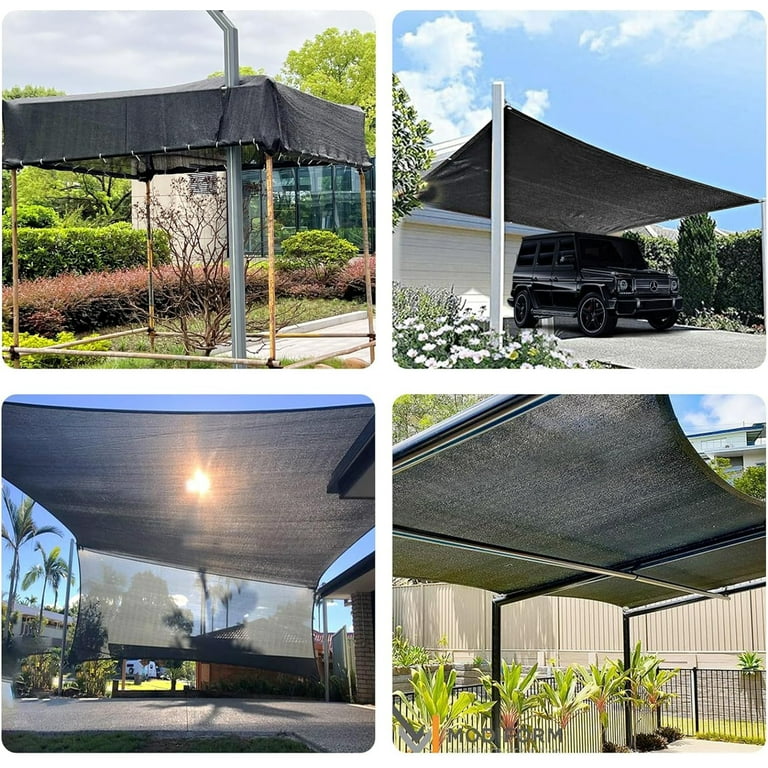 Shade Cloth,Hengu 10x50FT Sun Shade Net with Grommets,70 Shade Cloth,Hengu 10x50FT Sun Shade Net with Grommets,70