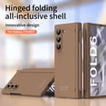 thumbnail image 3 of for Samsung Galaxy Z Fold 6 Case, with S Pen Holder & S Pen & Hinge Protection & Built-in Screen Protector Full Body Slim PC Protective Phone Case Cover for Samsung Galaxy Z Fold 6 - Coffee, 3 of 8