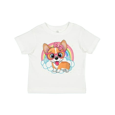 

Inktastic Corgi Gifts Dog Lover Gift Toddler Toddler Girl T-Shirt