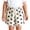 Black-09, variant on Mitankcoo Cotton Shorts for Toddler Girls Polka Dot Print Elastic Waist Short Pants Summer Daily Casual