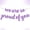 Purple, variant on KatchOn, We are So Proud of You Banner - Glitter 10 Feet, No DIY | Congratulations Banner Purple, Graduation Decorations Class of 2026 | Lavender Graduation Decorations 2026