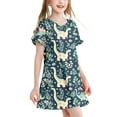 thumbnail image 2 of ATOGUTA Size 3T-12 Girls Nightgown Clothes Girls Pajamas Sleepwear Outfit for Kids Multicolor, 2 of 5