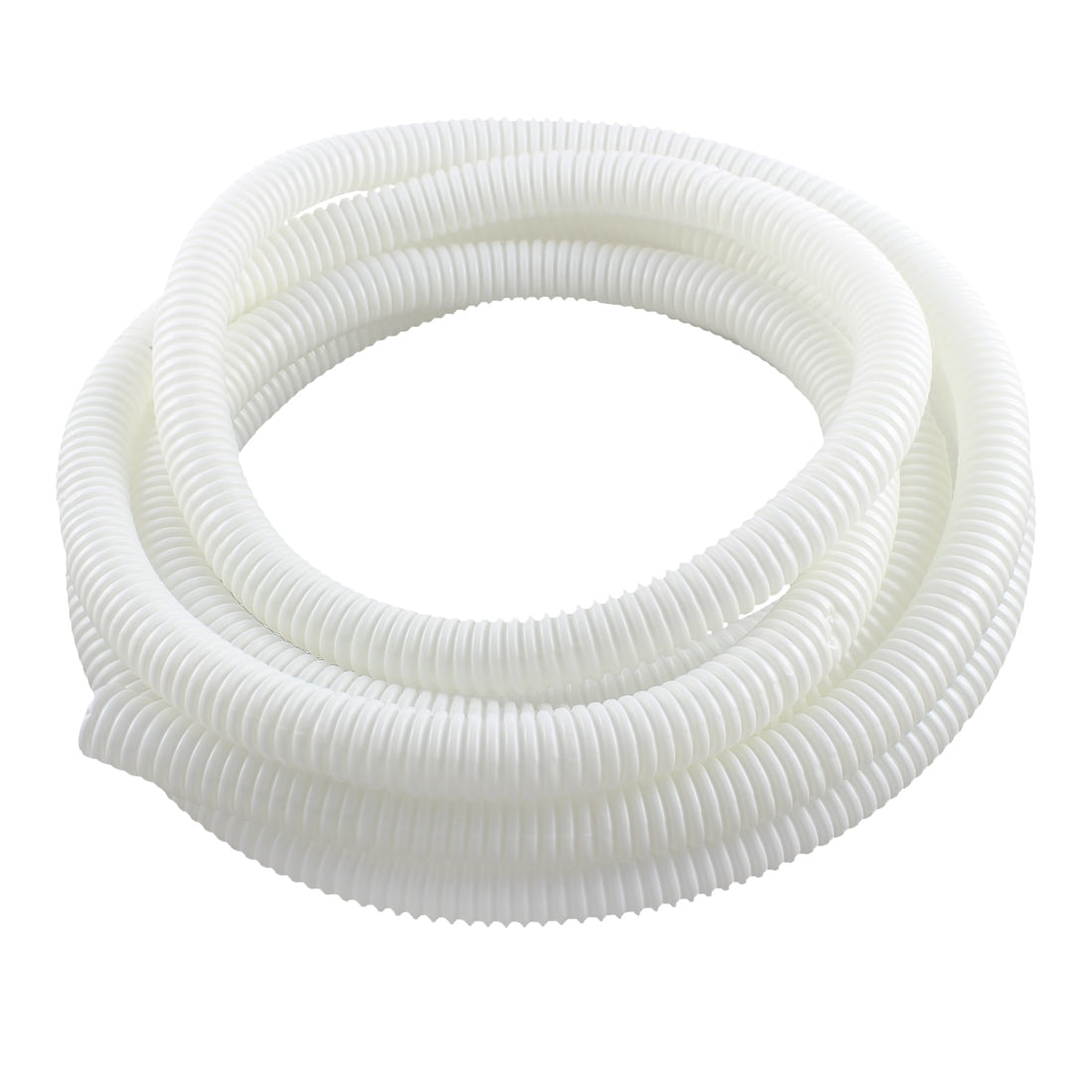 Plastic Air Conditioner Drain Pipe Water Hose 4.6 Meters Length White