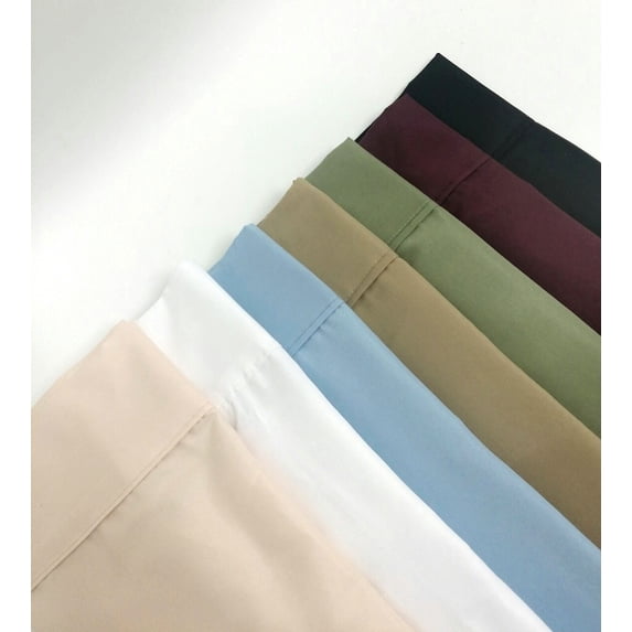 3027-Full/Queen-Ivory 1500 COLLECTION - Wrinkle Resistant 100% Brushed Microfiber Super Soft - Duvet Set