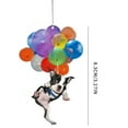 thumbnail image 2 of Monfince Flying Cat And Dog Car Pendant Balloons Flying to The Sky Cat and Dog Home Office Decoration Pendant, 2 of 9
