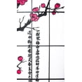 thumbnail image 5 of Legacy Decor Plum Blossom 6 Panel Room Divider, 70" Tall, Black, 5 of 5
