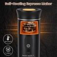 thumbnail image 5 of Moclever 3 in 1 Portable Espresso Machine Cordless Self-Heating Coffee Maker with 7500mAh Battery 194℉ Heating 20Bar Pressure Anti-Dry Burn Fit for Ground Coffee/NS/DG Capsules, 5 of 14