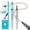 Brown, variant on 3D Microblading Eyebrow Pen, 5 Color Waterproof Microblading Eyebrow Pencil,4-Tip Eyebrow Pencil, Natural Makeup Long-Lasting Fine Stroke Magic Eyebrow Pencil, Gray