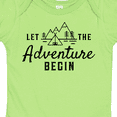 thumbnail image 4 of Inktastic Let the Adventure Begin with Camping Tent and Mountains Boys or Girls Baby Bodysuit, 4 of 5