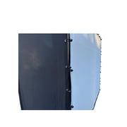 Glide Gear - Golf Practice Simulator Backdrop Complete Enclosure Poles & Impact Screen - 10' x 8'