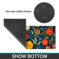 thumbnail image 6 of Pioneer Flower Floral Print Pattern Kitchen Rugs Sets Of 2,Anti Fatigue Kitchen Mat Rugs Non Slip Washable,Decorative Kitchen Floor Mats for Kitchen,Sink,Laundry,17"x30"+17"x47", 6 of 7