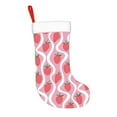 thumbnail image 2 of Yiaed Strawberries Print Christmas Stockings, Christmas Stockings Hanging Ornaments, Christmas Stockings for Family Christmas Holiday Decorations, 2 of 7