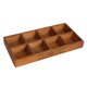 thumbnail image 2 of VARIOS Caja De Almacenamiento De Bonsai Maceta Maceta Contenedor De Hierbas Decoración Del Jardín arte De DIY Decoración Interior Libre 8 Cuadrícula n.  degree 10 Sharpla Jardinera suculenta de madera, 2 of 7