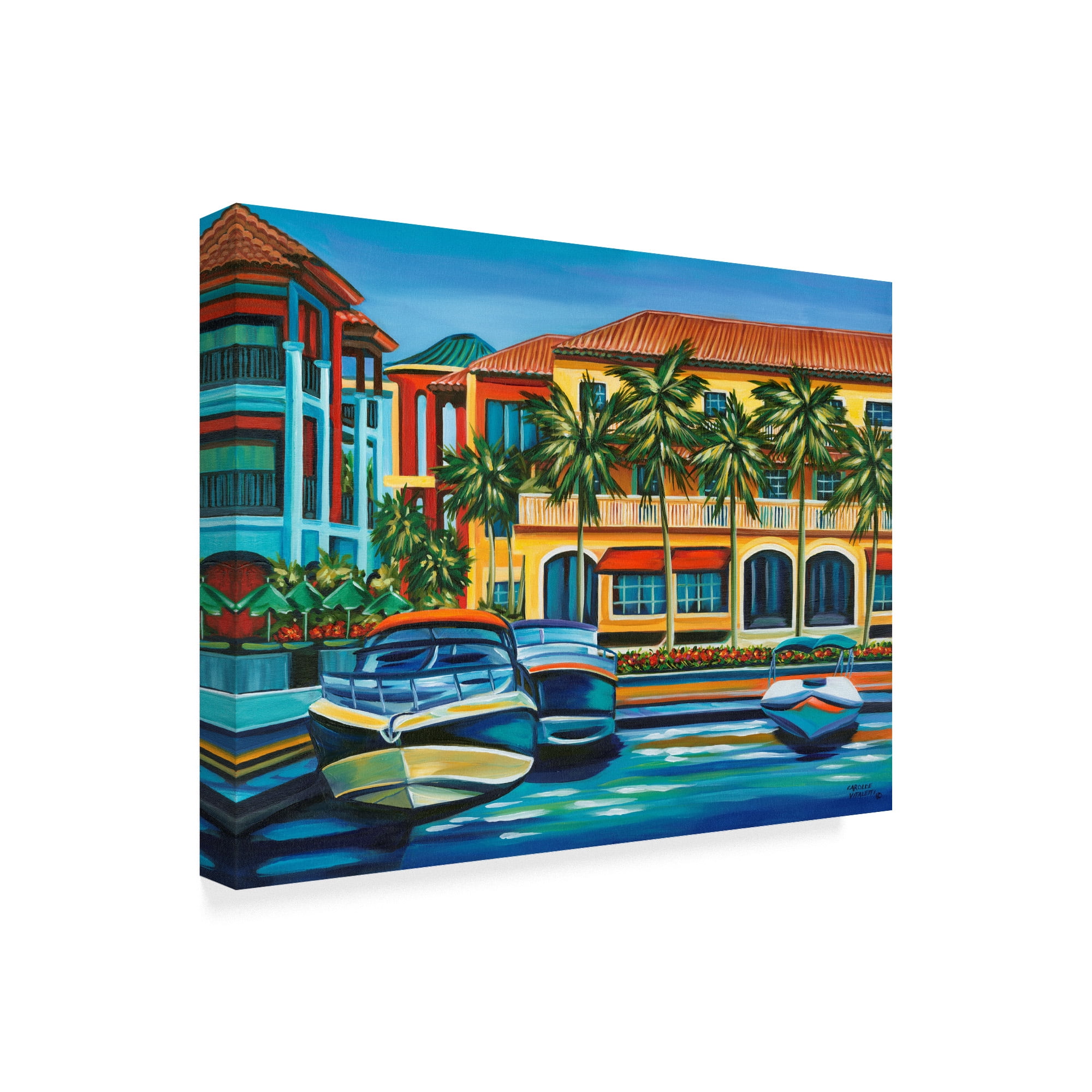 Trademark Fine Art 'Tropical Rendezvous II' Canvas Art by Carolee Vitaletti