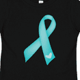 thumbnail image 4 of Inktastic Teal Awareness Ribbon Girls Toddler T-Shirt, 4 of 5