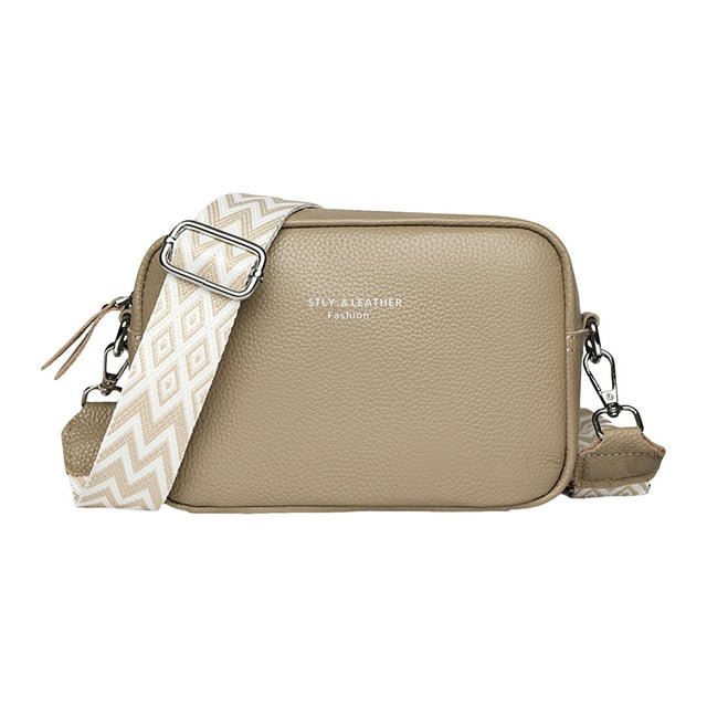 Small Square Bag Soft Crossbody Leather Bag Spring Model Female Shoulder Bag Small Shoulder Bag for Men Shoulder Holster Bag Shoulder Sling Bag Mini Shoulder Bag Leather Shoulder Bag for Women Men