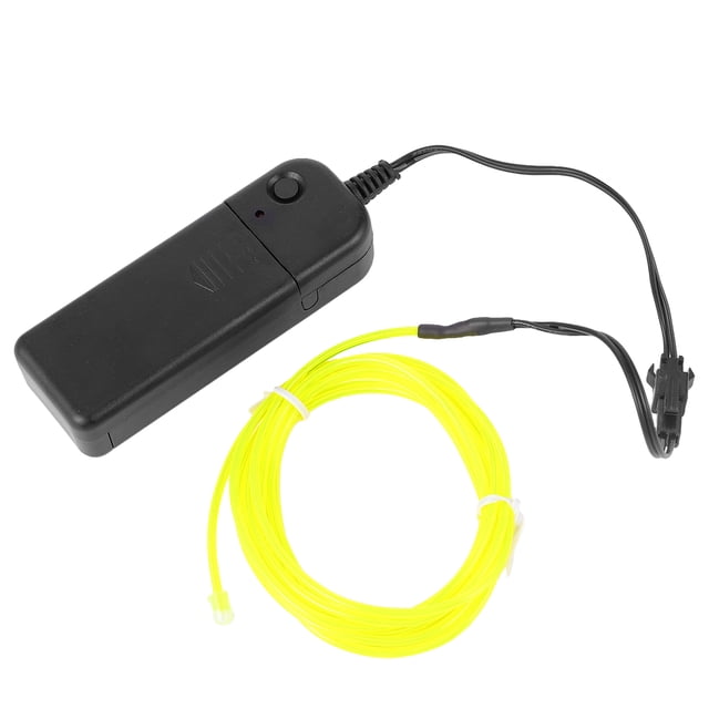 KAKOWELY lights glowing strobing 2M Wire Rope Glowing Light Strip Cable El Wire Decorative Light without Battery78.74"X1.18"X0.79"