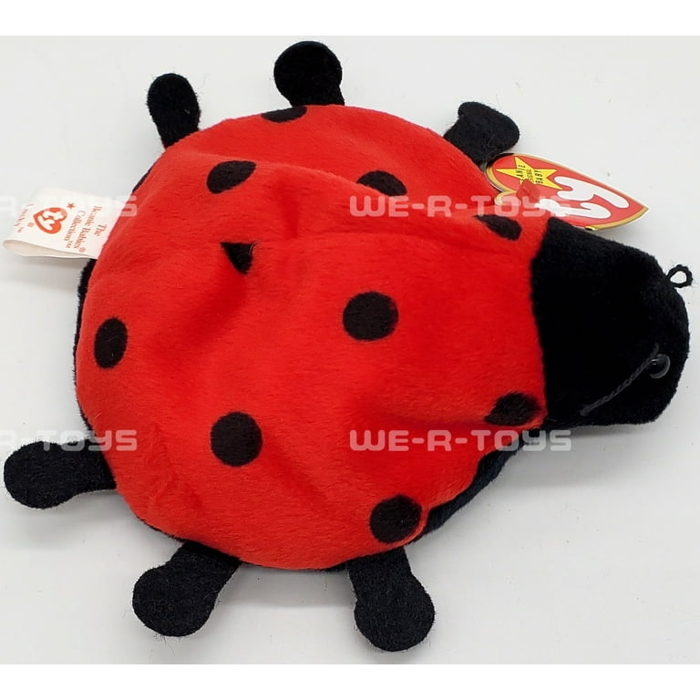 Beanie Babies Lucky the Ladybug Stuffed Animal Plush (7 Spots