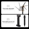 thumbnail image 2 of Monstrate Luz Solar para decoración de patio, lámpara de jardín, accesorios para el hogar, calcomanía decorativa de larga duración, suministros para Iluminación y accesorios 3000K Monstrate HA073346-02, 2 of 6