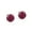 Red, variant on 14K White Gold Round Sapphire Stud Earrings