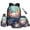 Cute Axolotl Ocean, variant on Uorisanigo 5 PCS Kids' Backpacks Set Travel School Girls Backpack Set Bookbag Student Book Bag with Lunch Box Pencil Bag Water Bottle Sleeve Keychain for Primary Middle School Fashion Cat