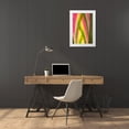 thumbnail image 3 of Jaynes Gallery 17x24 White Modern Wood Framed Museum Art Print Titled - Caribbean-Trinidad-Asa Wright Nature Center Heliconia plant close-up, 3 of 4