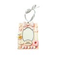 thumbnail image 2 of Hanging Picture Frames with Ghost Pumpkin Donut Details, Wooden Photo Ornament with Ribbon, Party Themed Photo Holder for Indoor Wall Decor & Holiday Family Memory Souvenir 1Pcs, 2 of 6