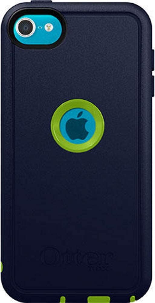 Retail Packaging Glow Green/Admiral Blue OtterBox Defender Case for Apple iPod Touch 5th Generation 