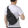 thumbnail image 3 of Bolso de hombro táctico, adecuado para viajes, senderismo, camping y pequeñas mochilas al aire libre., 3 of 5