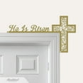 thumbnail image 2 of He Is Risen Easter Door Corner Decor – Christian Holiday Wall Accent (TS-10x18), 2 of 6