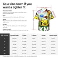thumbnail image 5 of Lsque Pikmin Pattern Hawaiian Shirt for Men Unisex Summer Beach Casual Short Sleeve Cotton Linen Button Down Shirts-XX-Large, 5 of 6