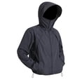 thumbnail image 2 of BVOFAR Sun Shirts for Men with Hood and Mask UV Protection UPF 50 Lightweight Hoodies Hooded Long Sleeve Shirt Breathable Cycling Bike Jacket Black M, 2 of 9