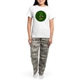 thumbnail image 4 of CafePress - Irish Music 3 In Button Women's Light Pajamas - Women's Short Sleeve Print T-Shirt and Pants Light Cotton Pajama Set, 4 of 7