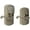 Antique Pewter, variant on Schlage Keypad Entry Flex Lock Plymouth Flair Adjustable Backset Brass