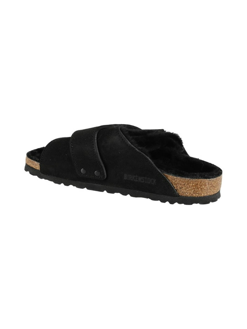Birkenstock Kyoto Shearling Sandal Black (Women's) - Walmart.com