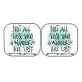 thumbnail image 7 of Naloa Not All Who Wander Are Lost1 2 Piece Foldable Car Sun Shades, Car Windshield Sunshade, Front Window Sunshade for Car, Truck, SUV - Small, 7 of 7
