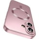 thumbnail image 1 of Para Magsafe fundas de teléfono con carga inalámbrica magnética para iPhone 16 15 14 13 12 11 Pro Max Plus funda trasera para cámara Accesorios Rosa Para iPhone 16 Pro Max, 1 of 6