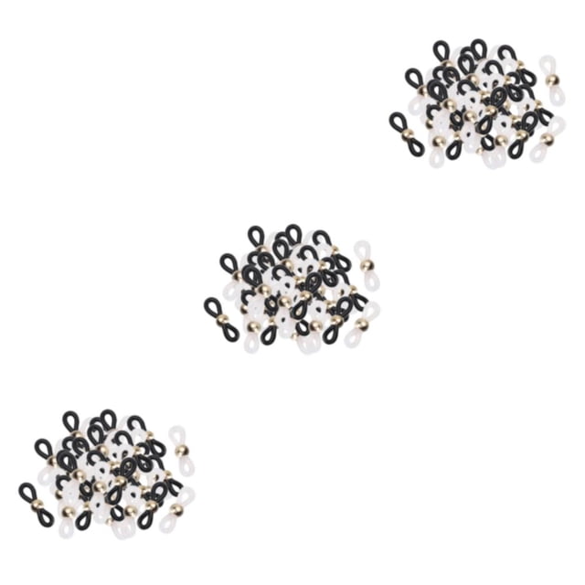 maskred Fashionable 50Pcs Eye Glasses Spectacle Chain Strap Holder Loop Ends Type A 50 Pcs 3Set