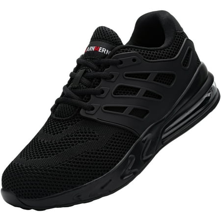 

LARNMERN Steel Toe Shoes for Men/Women Lightweight Breathable Air Cushion Casual Shoes Non-slip Work Shoes Anti-Smashing Safety Shoes