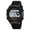 Black, variant on EQWLJWE Home Appliances Solar Powered Electronic Watch Waterproof Sports Outdoor Digital Wristwatch Multifunctional Luminous Watch with Alarm Clock Casual Trendy