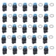 thumbnail image 5 of Interruptor selector de perilla de 25 piezas con bloqueo automático de 2 velocidades con luz 16 mm cuadrado 12 V BEMLA1611XD/21F (rojo), 5 of 14