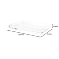 thumbnail image 2 of Lavish Home 80-ACRYL-T Acrylic Catchall Tray, 2 of 7